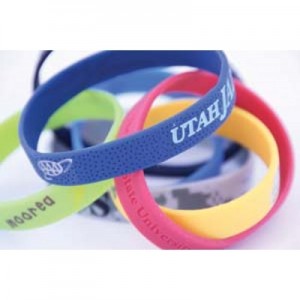 silicone wristbands all types